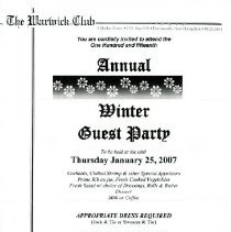 Bavicchi Ephemera Collection, January - February, 2007.